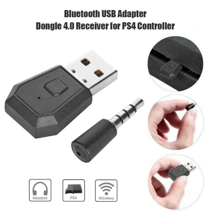 Adaptador Bluetooth Playstation 4 Receptor Ps4 Dongle Usb