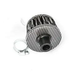 JET - Filtro Conico de Aire Alto Flujo Universal Mini Cilíndrico Carbon Black