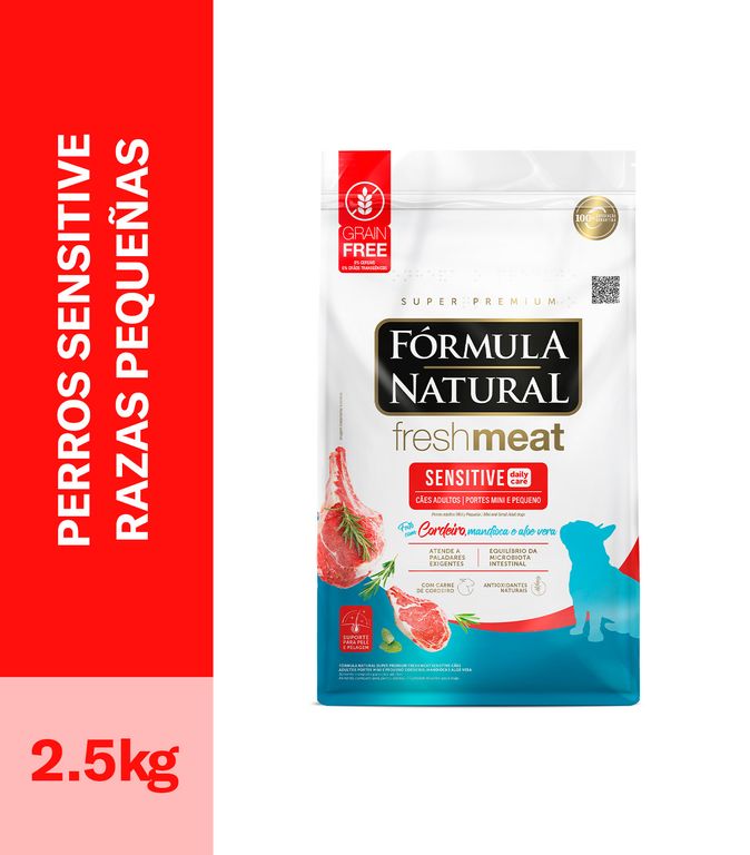 COMIDA DE PERRO RAZA PEQUEÑA FORMULA NATURAL SENSITIVE 2,5 K