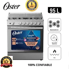 OSTER - Cocina a Gas 5 Quemadores – PGSGMICA305HSSGM