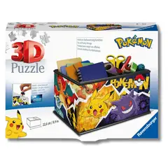 RAVENSBURGER - Rompecabezas 3D modelo caja Pokémon 216 piezas