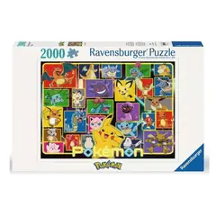 RAVENSBURGER - Rompecabezas 2000 piezas modelo Pokémon
