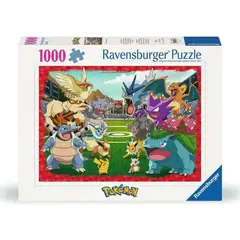 RAVENSBURGER - Rompecabezas 1000 piezas modelo batalla Pokémon