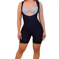 GENERICO - Faja Post Cirugía Post Parto Reductora y Moldeadora Levanta Glúteos Negro L