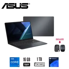 ASUS - LAPTOP ExpertBook B1 B1503CVA-S75035X 156 Core i7-1355U 16GB 1TB Iris Xe Graphics Win11 Pro