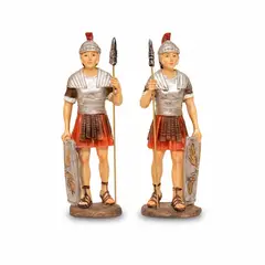 PANORAMA HOGAR - Set de Soldados Decorativos 11CM Poliresina - 2 Pzas