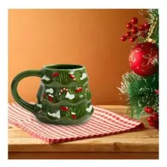 GENERICO - Taza Navideña Modelo Arbolito de Calidad A1