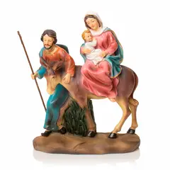 PANORAMA HOGAR - Nacimiento La Huida 25CM Poliresina