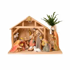 PANORAMA HOGAR - Nacimiento con Establo 33CM Poliresina