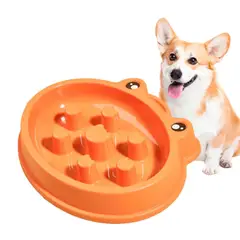GENERICO - COMEDERO ANTIESTRÉS MASCOTAS - NARANJA