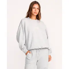 BILLABONG - Polera Mujer So Sunny Kendal Crew Gris