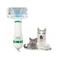 OEM - Peine secador de Pelo de Mascotas con Botón Quita Pelos