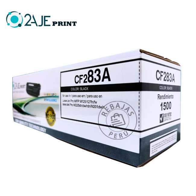 Toner Compatible 83a Para Hp Cf283a M125nw m127 Rinde 1500pg Negro