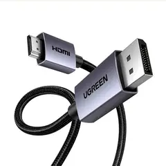 UGREEN - Cable Display DP125 Displayport A Hdmi 4k30hz 3 mts