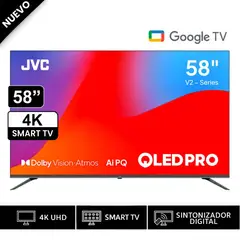 JVC - Televisor LED 32 HD Google TV Os LT-32KM148