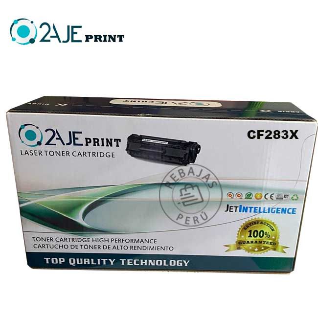 Toner compatible Para HP 83x CF283X 2200 Paginas Premiun alta calidad