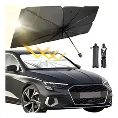 JET - Tapasol Parabrisas Cubre Sol Para Coche Cortinas Parasol