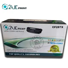 2AJE PRINT - Tóner Compatible 87x Cf287x Lj M506 M527 Alta Calidad Negro
