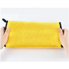 JET - Franela Paño De Microfibra 600gsm Amarela Automotriz