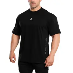ALPHA FIT - Polo Oversize Algodón - Polo deportivo - Ropa Deportiva Gym - Alphafit