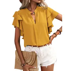 BLWOENS - Polera Mujer - Amarillo