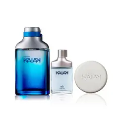 NATURA - Kaiak Perfume de Hombre con Mini y Jabón Oceano -