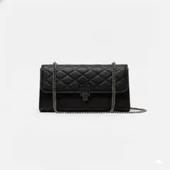 GENERICO - Bolso cuadrado con cadena para mujer