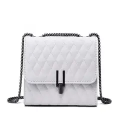 GENERICO - Bolso cuadrado con cadena para mujer