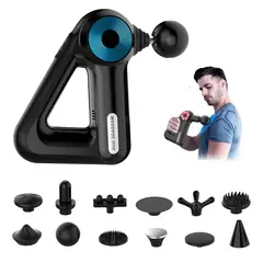 VICTORIA - Masajeador Percusivo PowerFlex Han Multiagarre para Alivio Muscular Profundo