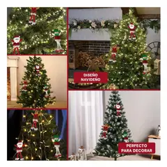 ANIMALIA - Adorno Navideno Colgante con Letrero Rojo