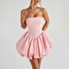 GENERICO - Vestido Pink Royal Mini