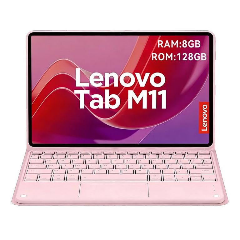 Tablet M11 K10 8GB+128GB WiFi 11+Teclado Rosa