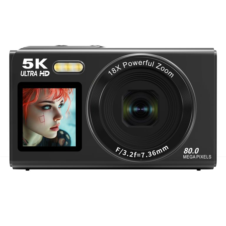 Cámara S96PRO 5K 80MP WiFi Doble Pantalla Zoom 18X Envío Gra
