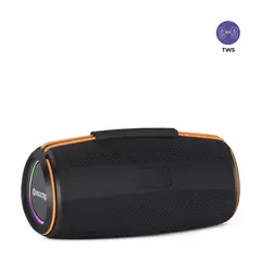 MAXTRON - Parlante portátil BT TWS LUZ RGB FM Boomer MX302