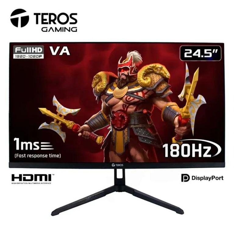 Monitor GAMER 2474G 245 FULLHD 180hz 1MS DISPLAYPORT HDMI