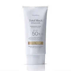 YANBAL - Fotoprotector Facial Gel Velvet Total Block Dermafusión SPF 50+