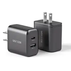UGREEN - X227 Cargador De Pared Carga Rapida 20w Usb-C y Usb-A