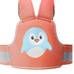 GENERICO - Cinturon de Seguridad para Niños Motos Foca Color Naranja