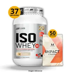 UNIVERSE NUTRITION - Proteína Iso whey 90 de 1kg Galleta + Creatina Myprotein de 250gr