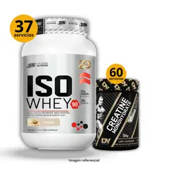 UNIVERSE NUTRITION - Proteína Iso whey 90 de 1kg Galleta + Creatina DY de 300gr