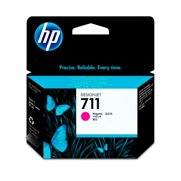 Cartucho de Tinta 711 Magenta Original CZ131A