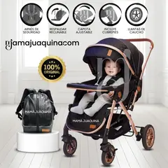 BABY - Coche Cuna De Lujo «SUNDARA PREMIUM» con Mochila Black