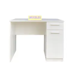 TEMEL - Escritorio de 1 Metro Blanco - Escritorio Moderno y Funcional