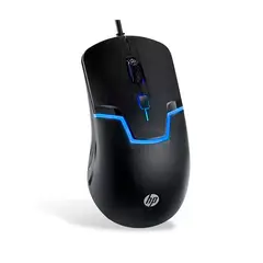 HP - Mouse Gaming M100 Black Iluminación RGB y alta precisión