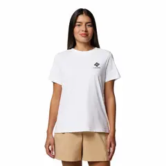 COLUMBIA - Polo Mujer Rolling Bend™ Blanco