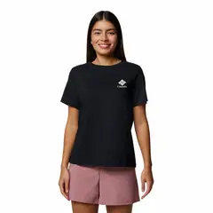 COLUMBIA - Polo Mujer Rolling Bend™ Negro