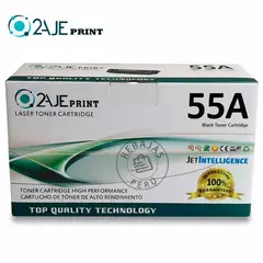 2AJE PRINT - Toner Compatible Para Hp 55A Laserjet Pro Mfp M521dn M521 - Negro