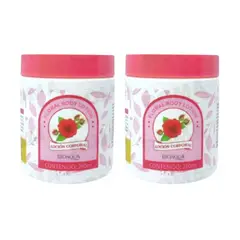 BIOAQUA - PACK 2 CREMA CORPORAL ROSAS 260ML