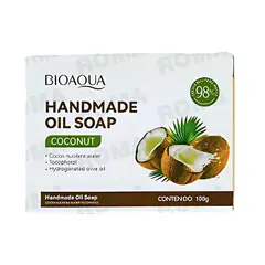 BIOAQUA - JABÓN EN BARRA DE COCO 100G