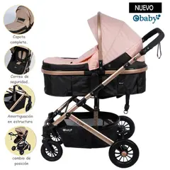 EBABY - COCHE MOISES DE BEBES MODELO CONFORT RS